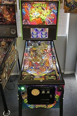 Stern Teenage Mutant Ninja Turtles Pro Pinball Machine In Stock Stern  Dealer • $6888.88