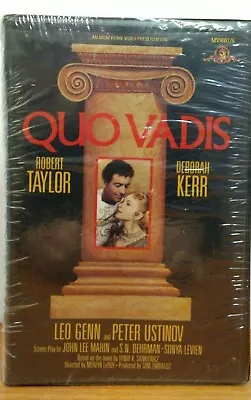 Quo Vadis 1986 VHS 2 Tape Set Deborah Kerr Robert Taylor Factory Sealed • $13.25