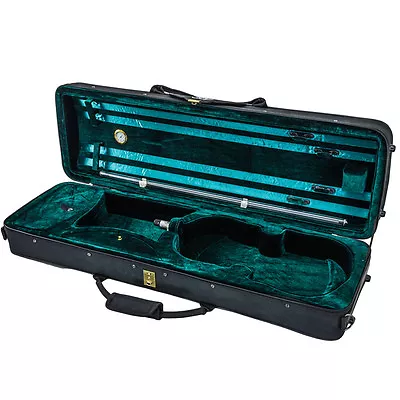 *GREAT GIFT* SKY Deluxe Oblong 4/4 Violin Case (Green) **CLEARANCE** • $79.99