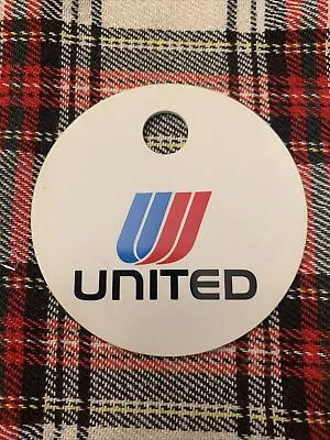 Vintage United Airlines Tulip Luggage Rare • $24.99