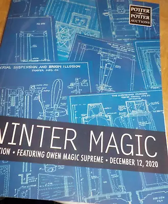 Winter Magic 2020  Potter & Potter  Magic Auction  Catalog • $9.99