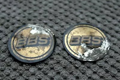 Rare Original BBS Alloy Wheel Center Cap Cover Hub Logo Sticker 42mm • $25.78