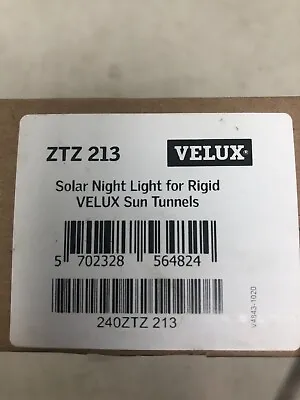 Velux Solar For Rigid Sun Tunnel Tubular Skylights ZTZ213 • $335