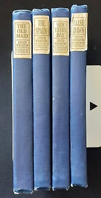 Edith Wharton - Set Of 4 Novels. All First Editions 1924. Old New York • £30