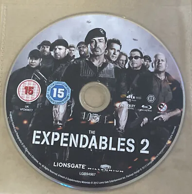 The Expendables 2 Blu-Ray (2012) Jason Statham West (DIR) **Disc Only** • £2.35