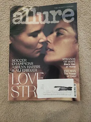 Allure Magazine August 2020 Soccer Champions Ashlyn Harris And Ali Kreiger • $3