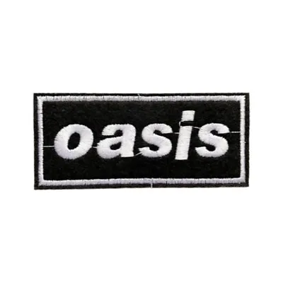 £3.40 • Buy Oasis Rock Band Embroidered Patch Iron On Sew On Transfer
