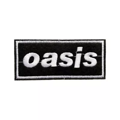 £3.40 • Buy Oasis Rock Band Embroidered Patch Iron On Sew On Transfer