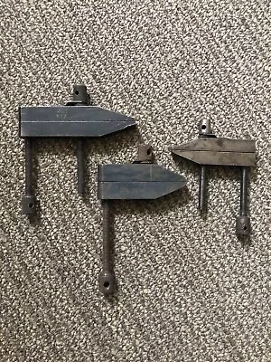 (3) Vintage Parallel Machinist Clamps Starrett & Unbranded - 4  3  & 2.75  • $20