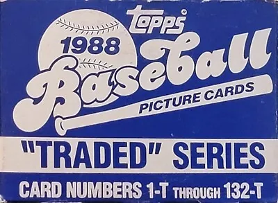 1988 Topps Traded Baseball Pick A Card • $0.99