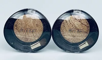 Lot Of 2 Milani Baked Eyeshadow #606 Drench In Gold • $17.95