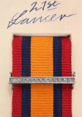 Qsa Queens South Africa Medal Ribbon Bar Clasp Wittebergen Boer War Campaign • £12