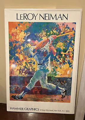 Leroy Neiman Dodgers Hammer Graphics Lithograph Art...34  X 24  • $45.99