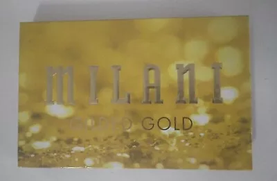 Milani Gilded Gold Hyper-Pigmented Eyeshadow Palette - 0.32 Oz / 9 G • $15