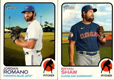 2022 Topps Heritage #401-500 High Number Short Print SP - You Pick From A List • $1.34