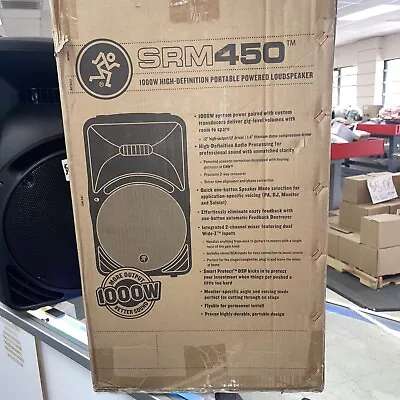 Mackie SRM450 Active Professional Portable PA Speaker Made In USA  Version 1 • $300