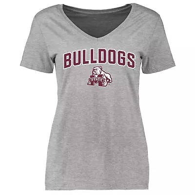 Women's Ash Mississippi State Bulldogs Proud Mascot T-Shirt • $29.99