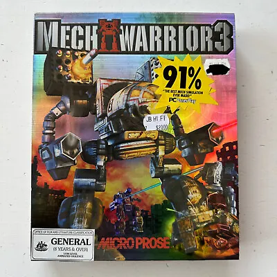 Mechwarrior 3 Big Box PC Game CD-ROM Microprose - Read • $58.26