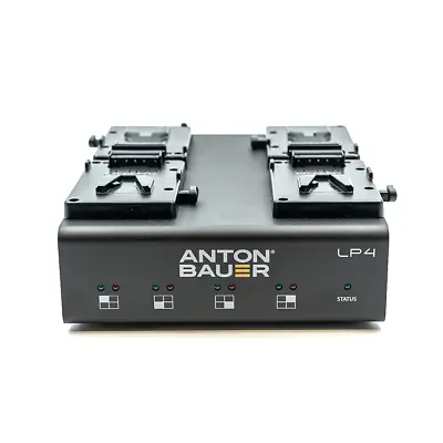 Used Anton Bauer Lp4 Quad V-mount Charger 8475-0128 • £698.84