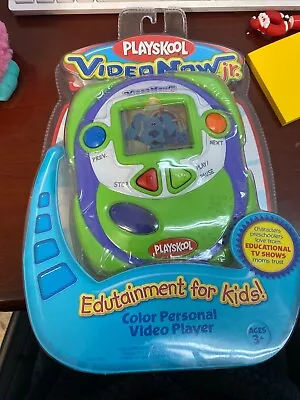 Playskool Video Now Jr- Color Personal Video Player- Green Still In Package • $60