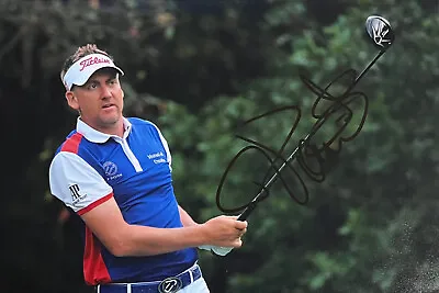 Hand Signed Photo Of IAN POULTER GOLF Autograph • $55.95