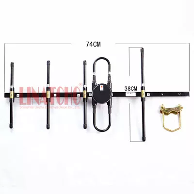 Detachable CDMA 450mhz UHF 5 Elements Outdoor Directional Yagi Antenna SO239  • $69