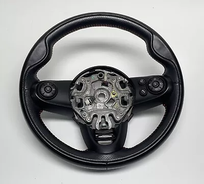 Mini Cooper F54 F56 John Cooper Works JCW Leather Red Stitching Steering Wheel • $249.99