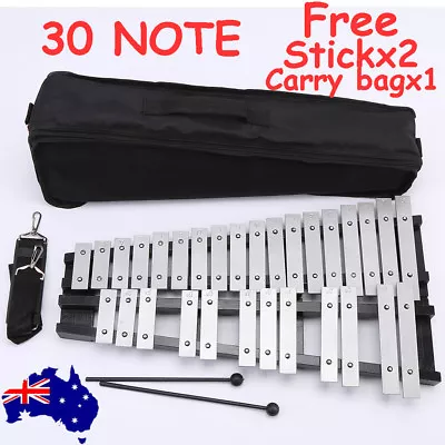 Foldable 30 Note Xylophone Glockenspiel Percussion Instrument W/ Bag Gift Kit AU • $103.13