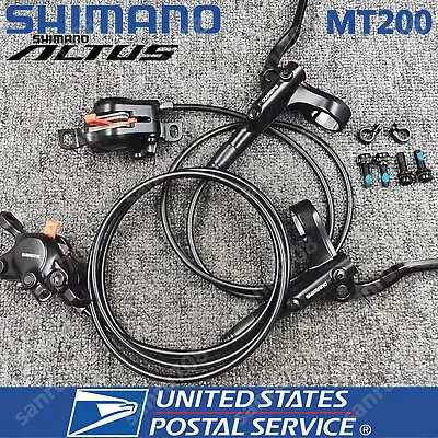 Shimano Altus BR-BL-MT200 Hydraulic Disc Brake Front/Rear MTB Bicycle 800/1500mm • $63.99