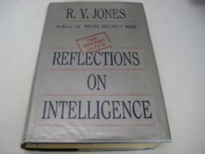 £11.40 • Buy Reflections On Intelligence By Jones, R.V. Hardback Book The Cheap Fast Free