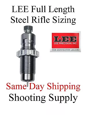 LEE 91035 223 Rem Full Length Steel Rifle Sizing Die FAST SAME DAY SHIPPING • $18.99