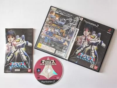 Macross The Super Dimension Fortress PlayStation 2 PS2 Sony Tested Working Japan • $35