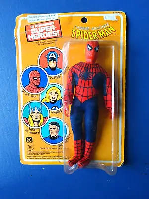 1979 Mego Spiderman Unopen On French Card • $165