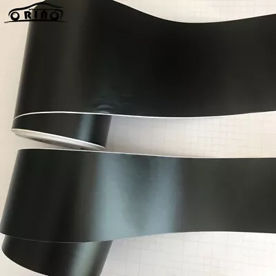 Metal Flat Matte Black Vinyl Wrap Film Self Adhesive Tape Sticker Bubble Free • £4.79