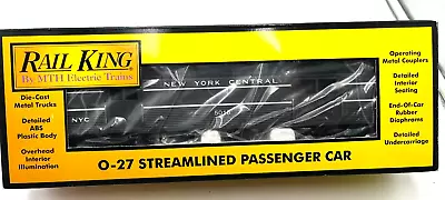 Mth/rail King 30-6080s Nyc Streamlined Baggage Car-nib • $30