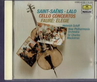 Dgg Full Silver German Pdo No Ifpi Heinrich Schiff - Cello Lalo Saint-saens • £6.95