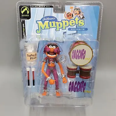 Muppet Palisades Animal Action Figure OMGCNFO Exclusive No Label Maroon Grey • $48.24