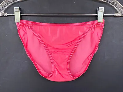 Vassarette 6 M Nylon Bikini Hi-Cut  Panties Underwear Double String • $19.90