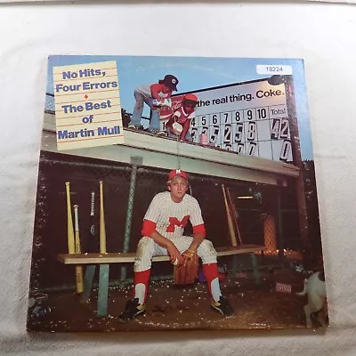 Martin Mull No Hits Four Errors   Record Album Vinyl LP • $4.04