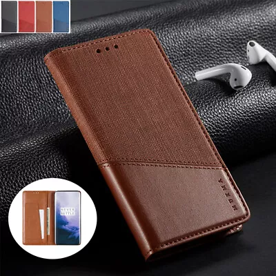 For OnePlus Nord 6 6T 7 7T 8 8T Luxury Magnetic Leather Wallet Stand Case Cover • $17.89