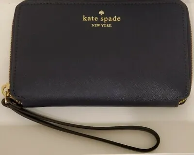 NEW Kate Spade Laurie Cedar Street Offshore (Navy) Wristlet Wallet PWRU 3900  • $116.26