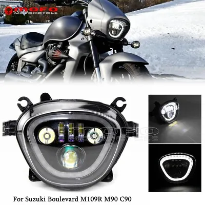 For Suzuki Boulevard M109R VZR1800 LED Headlight Assemblies DRL Hi/Low Kit 06-19 • $379.99