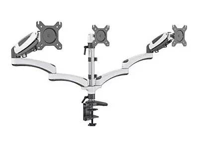 Fully Adjustable Dual Gas Spring LCD Monitor Desk Mount Stand With 3 Swing Ar... • $149.37