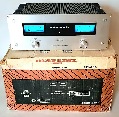 Marantz Model 250 Stereo Power Amplifier IOB Pro Serviced LED Upgrade Recapped • $3500