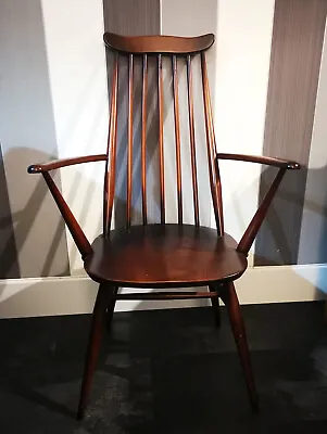£140 • Buy Vintage Ercol Goldsmith Chair Carver Model 369a  Windsor  Arm Chair Elbow Chair
