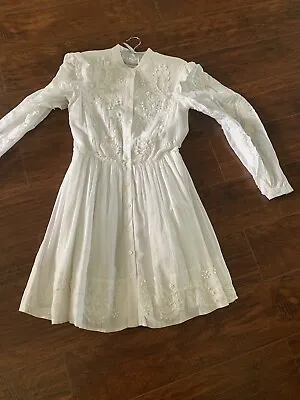 BEAUTIFUL SPARKLE Michael Kors White Beaded  Dress Size Medium NWT  Monochrome • $88