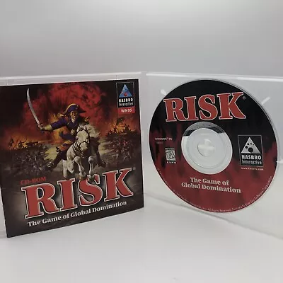 Risk The Game Of Global Domination PC CD-ROM 1997 Hasbro Windows 95 • $14.95