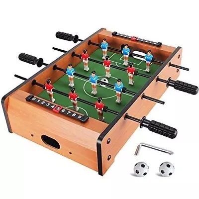 Mini Foosball Table 20-Inch Foosball Table Adult Size Top Foot • $25