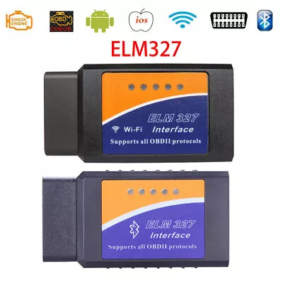 ELM327 Bluetooth/WIFI Car Diagnostic Scanner Auto Fault Code Reader Tool OBD2 • $5.87