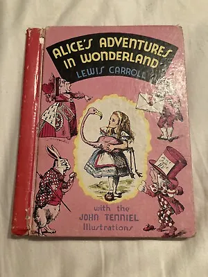 Alice's Adventures In Wonderland Lewis Carroll/John Tenniel/McLoughlin Bro. 1940 • $6.99